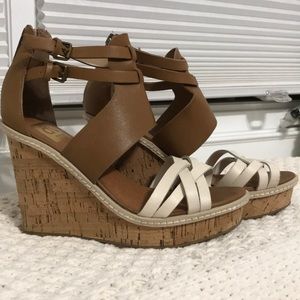 Strappy Wedges